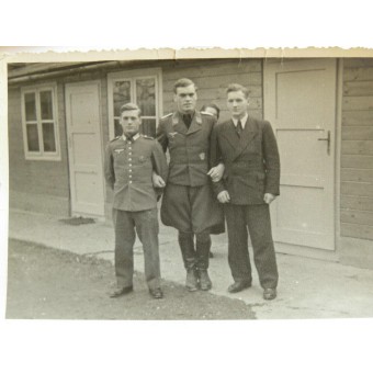 Conjunto de las 6 fotos, Luftwaffe teniente, el personal de vuelo. Espenlaub militaria
